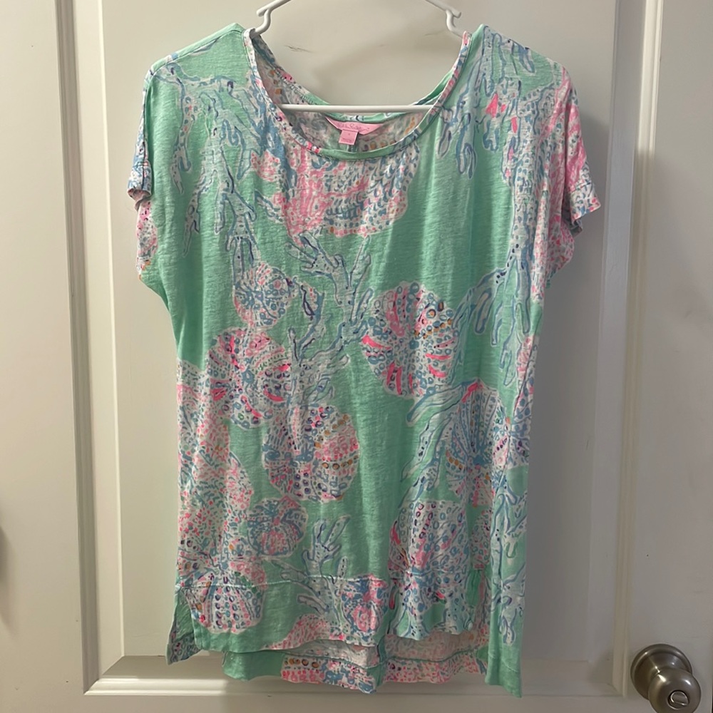 Lilly Pulitzer Linen Top